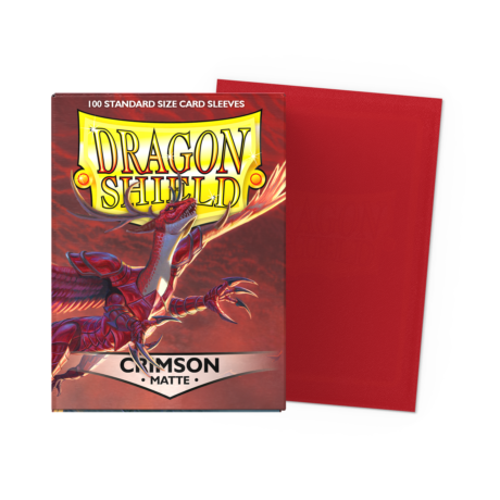 Dragon Shield Crimson Matte