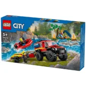 Lego 60412 Fire Truck with Rescue Boat