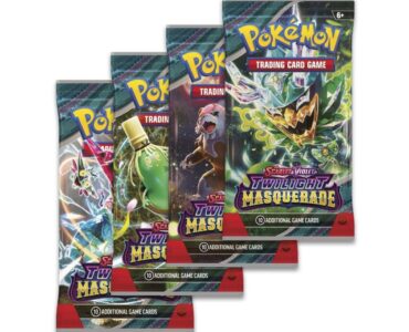 Pokémon TCG: Scarlet & Violet—Twilight Masquerade expansion!Each booster pack contains 10 cards and 1 Basic Energy. Cards vary by pack.