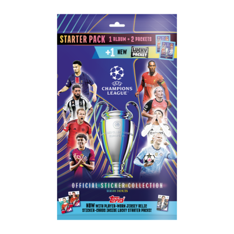 UEFA CL 2024/25 stickers album pack