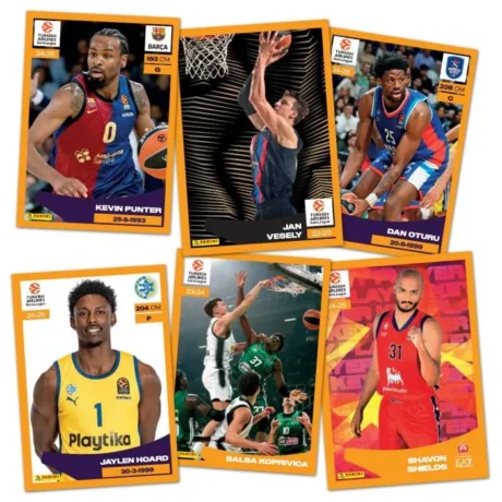 Euroleague stickers 10 tk