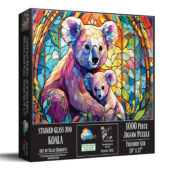Stained Glass Zoo - Koalas, 1000pcs