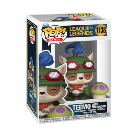 Funko Pop! League of Legends - Teemo with Mushroom