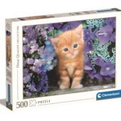 Cat in Flowers - 500 pcs