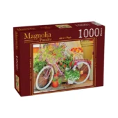 Bicycle with Flowers - 1000 pcs