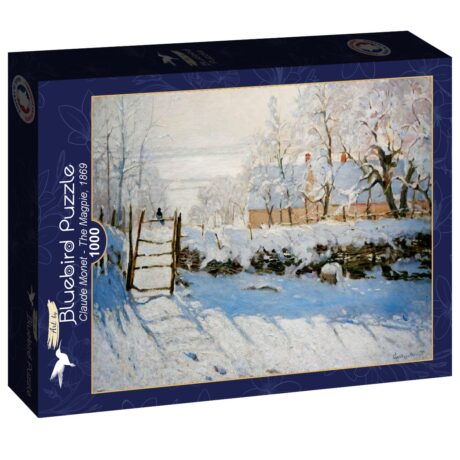Claude Monet - The Magpie 1869 - 1000 pcs