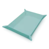 Vivid Magnetic Foldable Dice Tray: Light Blue