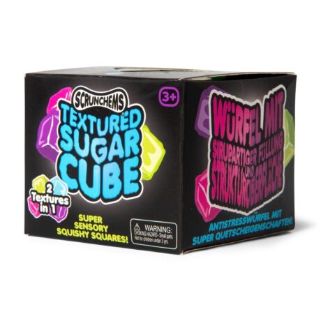 SCRUNCHEMS Stresstoy textured cube